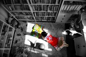 books, child, boy, kid, library, study, reading, focus, young, childhood, portrait