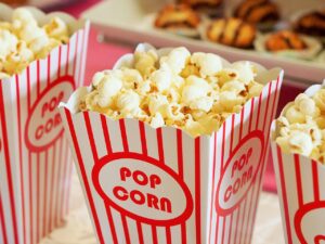 new year's eve, popcorn, food, carton, container, movies, cinema, entertainment, bucket, movie theater, theater, snack, buttered, salted, salty, tasty, delicious