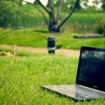 notebook, laptop, work, pc, computer, outdoors, park, lawn, leisure, eco, data, laptop, computer, lawn, lawn, eco, eco, data, data, data, data, data